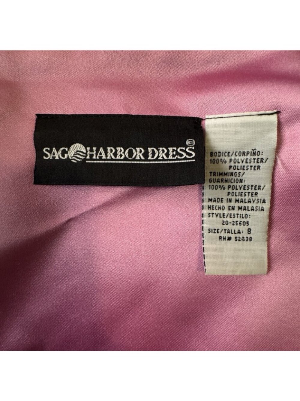 Mid-Century Style Suit 3pc Women's Sz 8 Jacket Black Knit Pink Satin Midi Skirt - Picture 8 of 16
